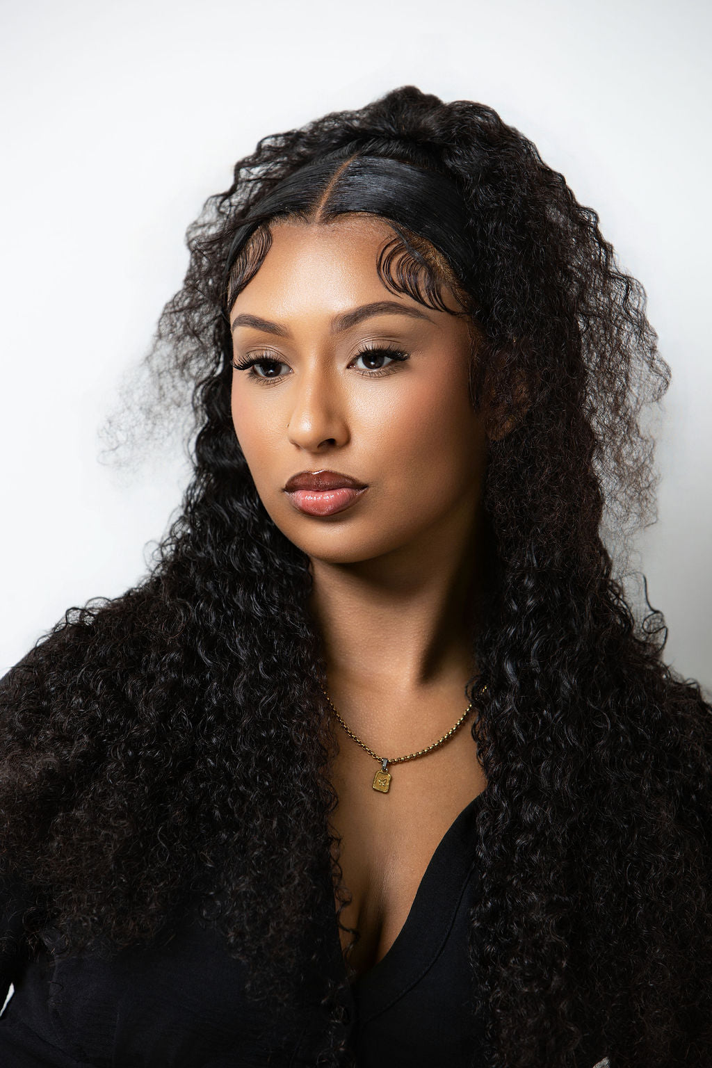 13x6 HD Lace Burmese Curl Wig – 250% Density