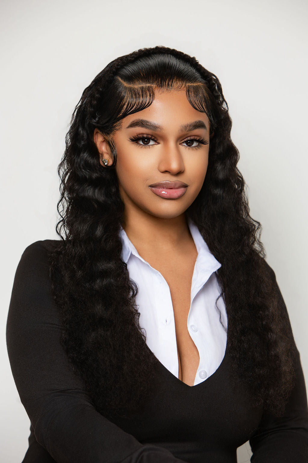 13x6 HD Lace Deep Wave Wig – 250% Density