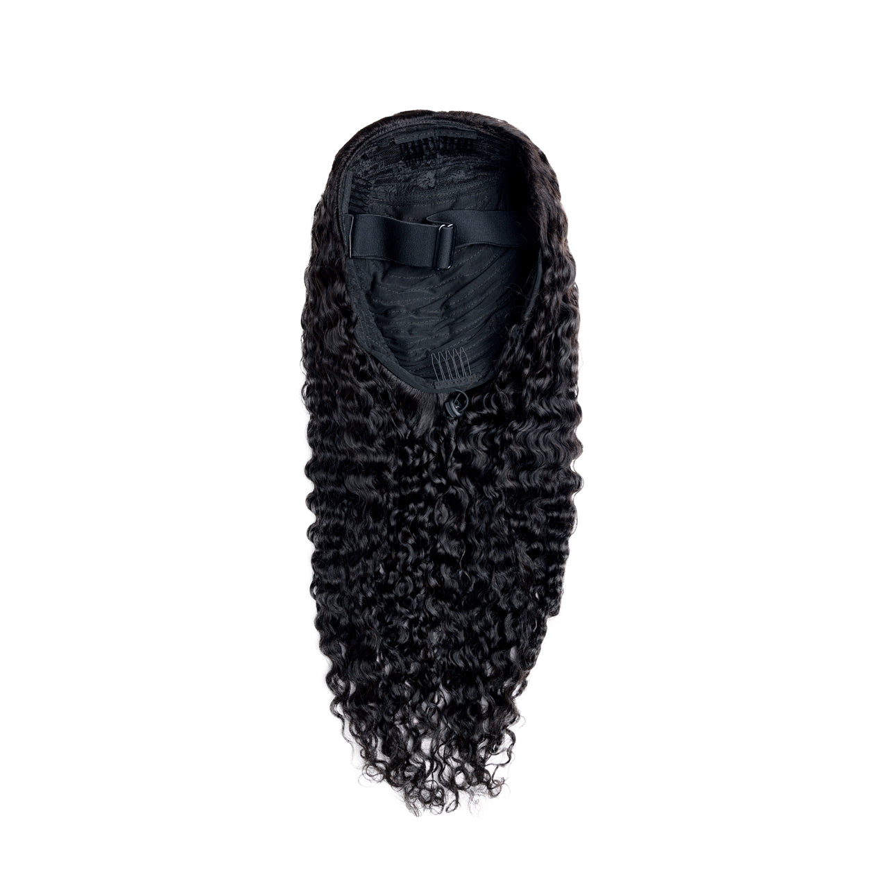 Burmese Curl 1B Half Wig