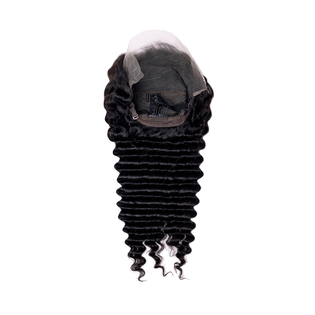 13x6 HD Lace Deep Wave Wig – 250% Density