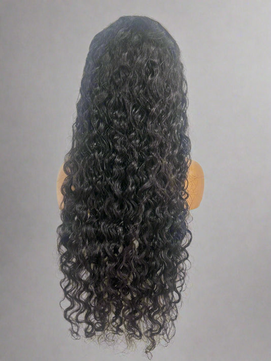 HD Closure Natural Wavy Wigs
